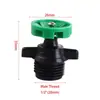 Aspersor enfriador y humidificador para invernadero con volante de 1/2 pulgada, sistema de riego por atomización giratorio de 360 grados, aspersor para riego de paisajismo
