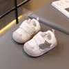 Sapatos Funcionais para Bebês e Crianças Pequenas, Sapatos para Meninas, Superfície de Couro, Novos Modelos de Primavera e Outono, Sapatos para Crianças Pequenas, Sola Macia, Antiderrapante, Sapatos para Meninos