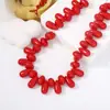 Conjunto de Pulseras de Cadena para Clavícula Geométrico Asimétrico con Forma de Gota de Agua Elegante Sencillo Bohemio Transfronterizo
