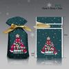 Em estoque Atacado Bonito Desenho Animado Abóbora Fantasma Halloween Pacote Bolso Pacote de Natal Bolso Bolsa com Cordão Sacola de Presente