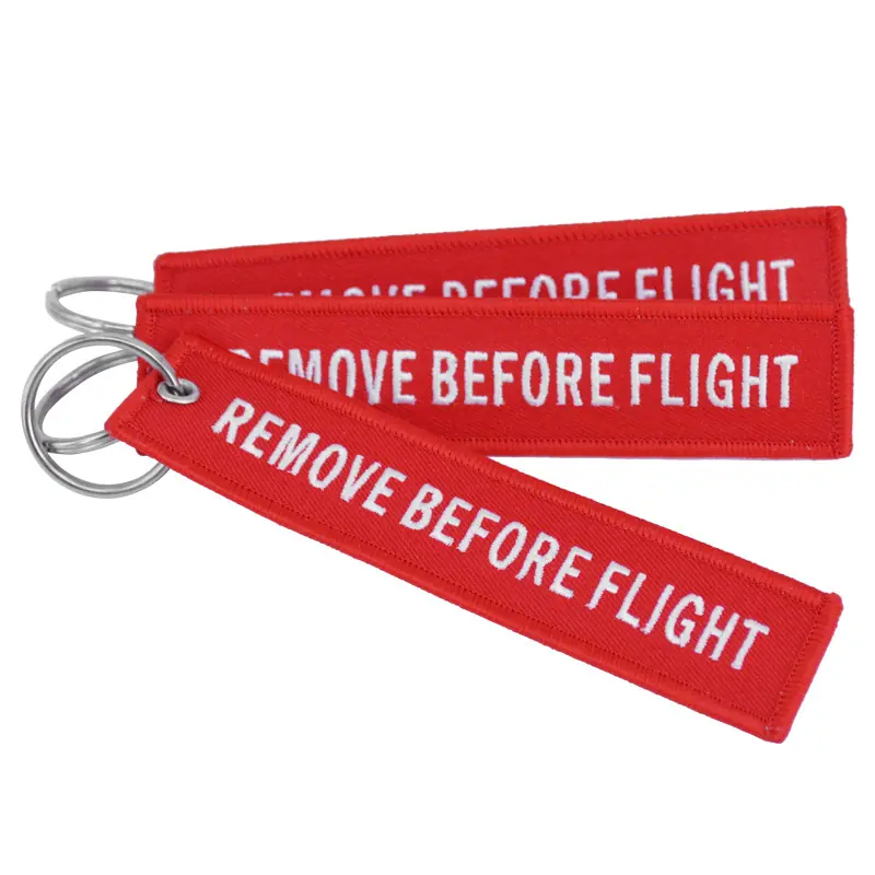 Remove Before Flight Red Embro