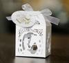 Comércio exterior novo oco linda menina e cavalo verde escuro caixa de doces caixa de doces de chocolate de casamento caixa de papelão em estoque