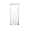 Vaso de Burbujas Doméstico Simple Vaso Cuadrado de Vidrio de Borosilicato Alto Vaso de una Sola Capa Vaso para Jugo Leche Vidrio Resistente a Altas Temperaturas