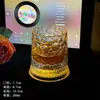Producto Creativo de ModaViene con un Posavasos BrillanteVaso de Whisky Giratorio Brillante, Vaso Giratorio para Aliviar el Estrés