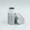 Frasco de Alumínio 50ML Tanque de Alumínio Polido Tampa Branca Grande Antifurto Pode Tinta Spray