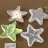Yumeiren Molde de Silicona para Bandeja de Velas de Estrella de Mar DIY Caja de Almacenamiento de Joyería Molde de Silicona para Plato de Estrella de Mar Estilo Simple