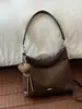Bolso de mano de moda transfronterizo para mujer, nuevo estilo otoño 2026, casual, alto valor estético, vintage, elegante, versátil bolso de hombro y cruzado
