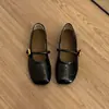 Zapatos Mary Jane Planos Redondos de Punta Baja para Mujer Chuyuji Estilo Nuevo 2026 con Correa Única, Planos Versátiles para el Trabajo