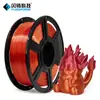 Flashforge Pla Seda Alta Resistencia, Resistente a la Humedad, Alto Brillo, 3 Piezas con 65% de Descuento, Filamento para Impresión 3D de 1kg