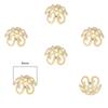 Espaciador de dona con retención de color de 14k espaciador DIY pulsera hecha a mano collar material de joyería pulsera aretes accesorios decorativos