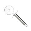Cuchillo Rueda para Pizza de Acero Inoxidable Estufa para Hotcakes Sidoshi Estufa para Pan Mango de Acero Cortador de Pizza Crujiente
