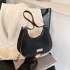 Comercio exterior alta gama retro esmerilado bolso pequeño mujer 2024 nuevo otoño e invierno todo-partido un hombro axila bolsa albóndiga