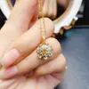 Venta al por mayor de fábrica Popular Colgante de Aguamarina Natural Plata S925 Incrustado Piedra Principal 3*5 Joyería de Lujo Venta Directa de Fábrica