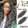 Atacado de Fábrica Cabelo Afro Cacheado Enrolado Macio Tipo Lagarta Africanizado Trançado Twist Conjunto de 3 Peças