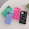 Fábrica 300 padrão tridimensional para iphone capa de celular love Barbie capa protetora de silicone
