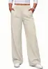 Pantalones anchos de otoño para mujer transfronterizos europeos y americanos, ropa casual de negocios, pantalones casuales, pantalones largos de moda de cintura alta para ir al trabajo, hechos de tela Lyocell