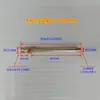 Máquina de Moldeo por Inyección Control de Temperatura del Molde Conector Rápido de Cobre para Agua 1234 Conector Rápido de Enchufe M10 M12 Boquilla de Agua de Cobre Grande y Pequeña Boquilla de Aceite
