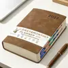 Suministro exclusivo transfronterizo de agendas pequeñas en inglés, planificadores A5 personalizados de mayor grosor, manuales de eficiencia de oficina y calendarios anuales para venta al por mayor