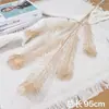 Flor Artificial Dourada Eucalipto Folha de Ginkgo Flor de Folha de Ouro Fruta Vermelha Balde de Bênção Festiva de Ano Novo Acessórios Arranjo de Flores Flor de Natal