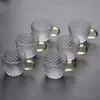 Copo de chá pequeno de vidro fuligem, resistente a altas temperaturas, anti-escaldante, alta qualidade, xícara de degustação de chá, bule de chá, conjunto de chá justo
