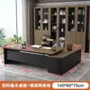 Escritorio de oficina simple moderno muebles de oficina mesa y silla combinación gerente presidente mesa individual escritorio grande mesa de jefe