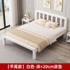Cama de hierro para el hogar, cama doble de 1,5 m, cama de hierro reforzado y engrosado, cama individual de acero inoxidable, cama de 1,8 m con estructura de hierro para habitación de alquiler