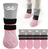 Calcetines para Mascotas para Todas las Estaciones, Impermeables y Antideslizantes, Calcetines para Perros para Uso en Exteriores, Protectores de Patas para Perros Medianos y Grandes, Calcetines para Gatos