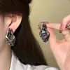 Nuevos Pendientes de Aro de Moda 2026 para Mujer, Clips de Aro Lisos de Lujo Ligero de Alta Gama, Pendientes de Aro Grandes Exagerados
