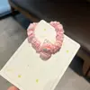 Diadema de Dibujos Animados Linda Labubu Corazón de Chica Ins Intestino Dulce Anillo Pareja Mejor Amigo Cuerda para el Cabello Estudiante Banda de Goma Accesorios para el Cabello