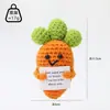 Venta Caliente Transfronteriza Adornos Maceta Positiva de Papa Pulpo Tejidos a Crochet Muñecos de Dibujos Animados Pepino Tejido de Lana