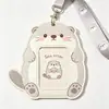 Colgante accesorio porta-tarjetas capibara con forma especial de PU, porta-tarjetas de cuero cultural y creativo, mercancía de celebridades, materiales de apoyo para fans, bolsa de tarjetas personalizada