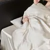Conjunto de Roupa de Cama de Verão de Tencel Austríaco Lenzing Grau Lf de 100 Fios Conjunto de Quatro Peças Capa de Colcha de Seda Gelada Lençol de Elástico Lençol de Cama Seda 3
