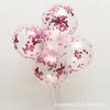 Decoração de Aniversário de 12 polegadas Balões Lantejoulas Bolas Coloridas Lantejoulas Acessórios de Decoração de Casamento Lantejoulas