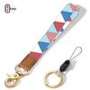 Sarja com triângulo curto cordão de telefone móvel anti-queda chaveiro pulseira sling fonte de exposição fabricantes
