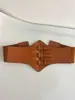 Cinta Modeladora de Cintura Estilo Palácio com Alta Elasticidade e Cós Largo, Cinto Elástico Emagrecedor, Venda Quente Transfronteiriça
