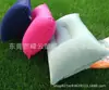 Ventas: Almohada de viaje inflable rectangular de PVC almohada de viaje cuadrada almohada de cuello flocado almohada lingote