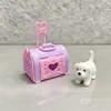 Accesorios para Casa de Mascotas, Arenero Interior para Perros Pequeños y Gatos, Accesorios para Mascotas, Cochecito de Mascota de Juego para Niños al por Mayor