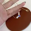 Linha de Pesca Transparente Criativa Pingente de Diamante para Mulheres, Colar Invisível, Corrente de Clavícula Zircônia Grande Gota d'Água, Colar Lágrimas de Sereia