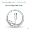 Cabo de Carregamento Rápido 20Wpd é Adequado para Cabo de Carregamento iPhone Tipo-C para Lightning Cabo de Dados Certificação de Carregamento Rápido