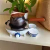Olla Gruesa de Cobre Justo Olla de Cobre Puro Hecha a Mano Tetera de Cobre del Noroeste Estufa de Té Tetera de Gansu Calentador de Agua Eléctrico