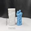 Molde de Vela Aromática Casal Abraço Transfronteiriço DIY Enfeites de Resina para Casal Estátua de Dia dos Namorados Presente com Fragrância