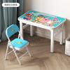 Ft escritorio y silla plegables para estudio infantil para niños y niñas escritorio para hacer la tarea para niños y estudiantes escritorio y silla