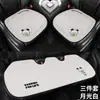 Cojín Personalizado para Asiento de Coche, Lino, Todas las Estaciones, Absorbente de Sudor, Transpirable, Cojín Antideslizante para Asiento, Funda para Asiento de Coche, Asiento Trasero