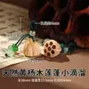 Colección de Vainas de Loto Natural Accesorios para Pulseras DIY Cristal de Jade Ágata Arena Vaina de Loto Pequeñas Gotas Al Por Mayor