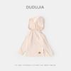 Camiseta com Capuz Infantil Dudu Outono Camiseta Básica para Meninos Estilo Outono Top Casual para Meninas Roupas Infantis para Bebês