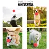 Brinquedo Bola para Cachorro, Bola de Silicone Dispensadora de Comida, Brinquedo de Alimentação e Limpeza Dental, Brinquedo de Mastigar Melancia, Durável e Resistente à Mordida