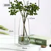 Vaso de Vidro Simples e Criativo, Colorido e de Alta Qualidade, Arranjo de Flores Transparente para Mesa, Decoração Hidropônica, Vaso de Flores, Ornamento para Arranjo de Flores