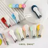 Cortauñas Color Macarrón Cortauñas Lindos Cortauñas Domésticos para Adultos Estudiante Portátil Cortauñas para Manicura Herramientas de Manicura