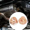 A1201420072 Es Adecuado para BMW Serie 3 E30 M8 Tuerca de Tubo de Escape de Cobre, Perno de Cobre, Tornillo, Tuerca Hexagonal