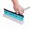 Raspador limpiacristales, para uso doméstico y de automóvil, mango de hierro extensible, herramienta para limpiar ventanas, rasqueta para limpiar y secar